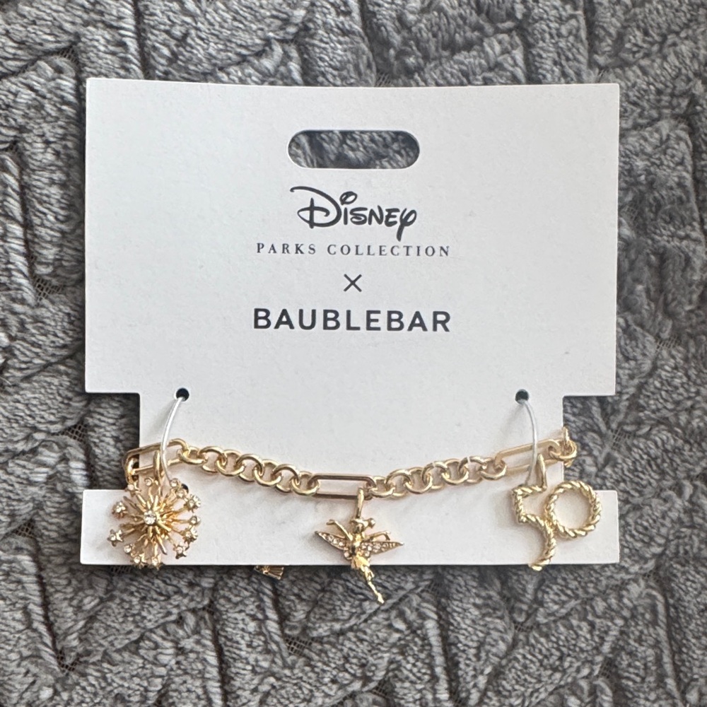 Disney X BAUBLEBAR Gold Charm Bracelet